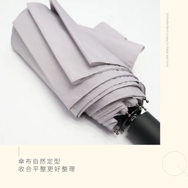 【雨之情】瞬收免摺記憶紗自動傘-雨傘 順收傘 折疊傘