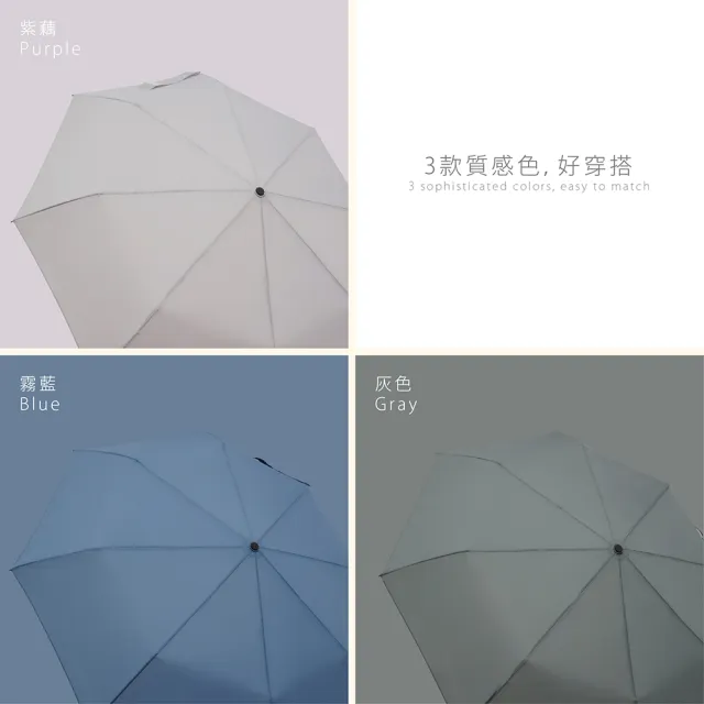 【雨之情】瞬收免摺記憶紗自動傘-雨傘 順收傘 折疊傘