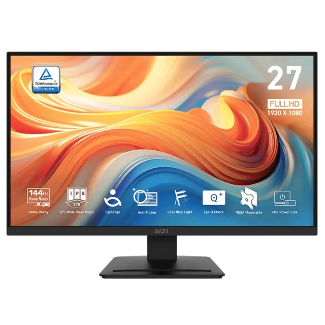 【MSI 微星】+27型螢幕★G7400 雙核電腦(PRO DP180 14A-1429TW/8G/128G SSD/W11P)