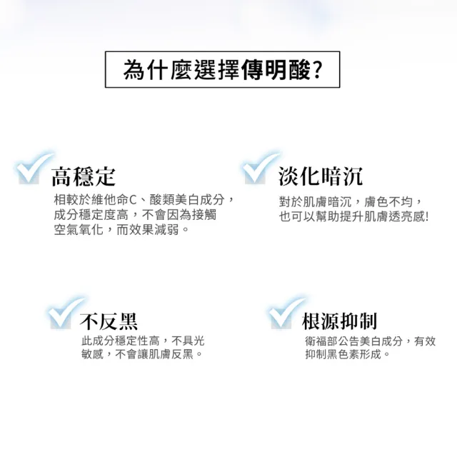 【DF 美肌醫生】傳明酸超透亮淨白凝凍30mL