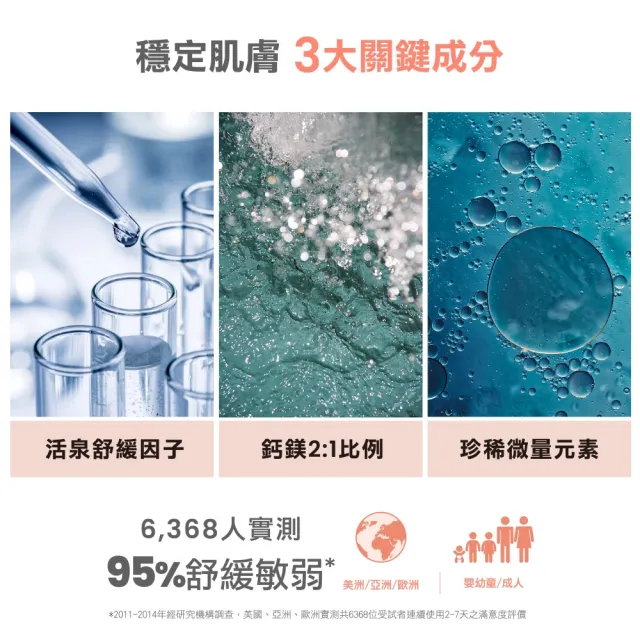 【Avene 雅漾】官方直營 活泉水穩膚噴霧300mlx5入組(保濕化妝水/舒緩乾癢敏弱)