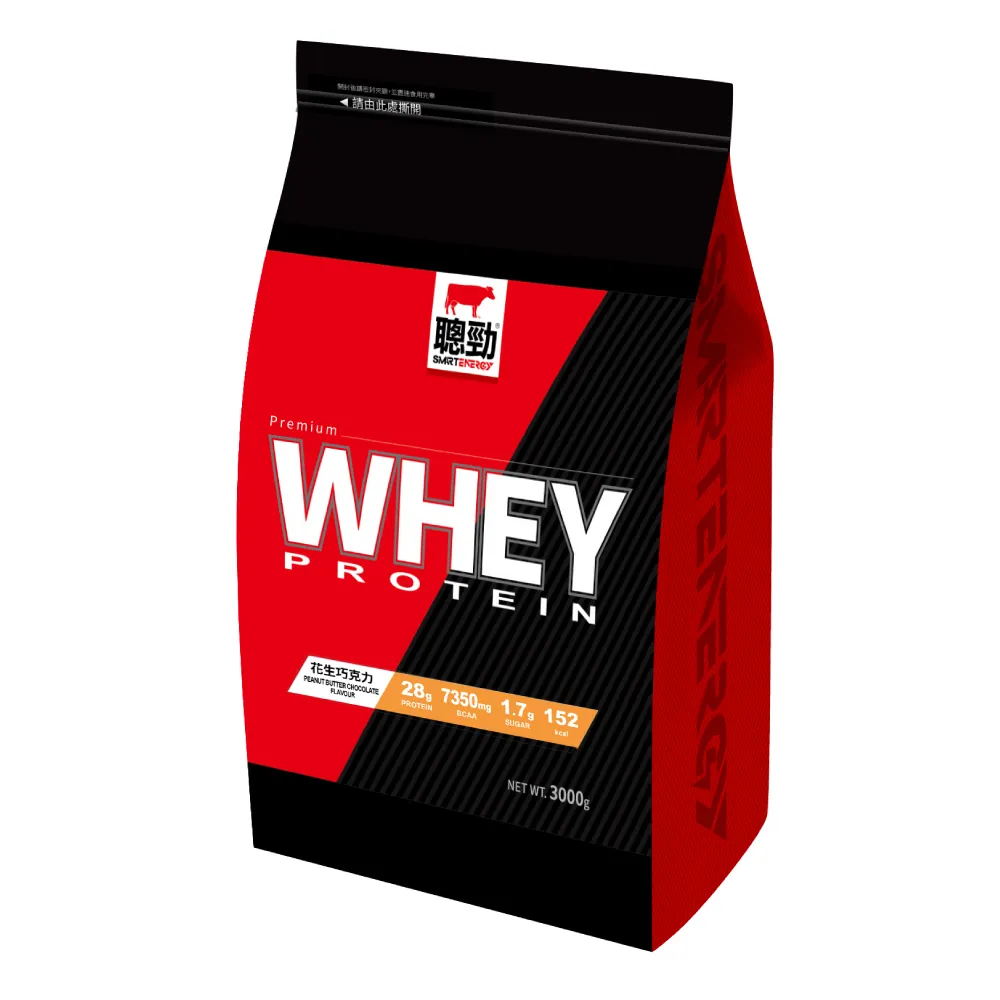 【RED COW 紅牛】官方直營 聰勁即溶乳清蛋-花生巧克力風味-3公斤(BCAA、胺基酸、蛋白質)