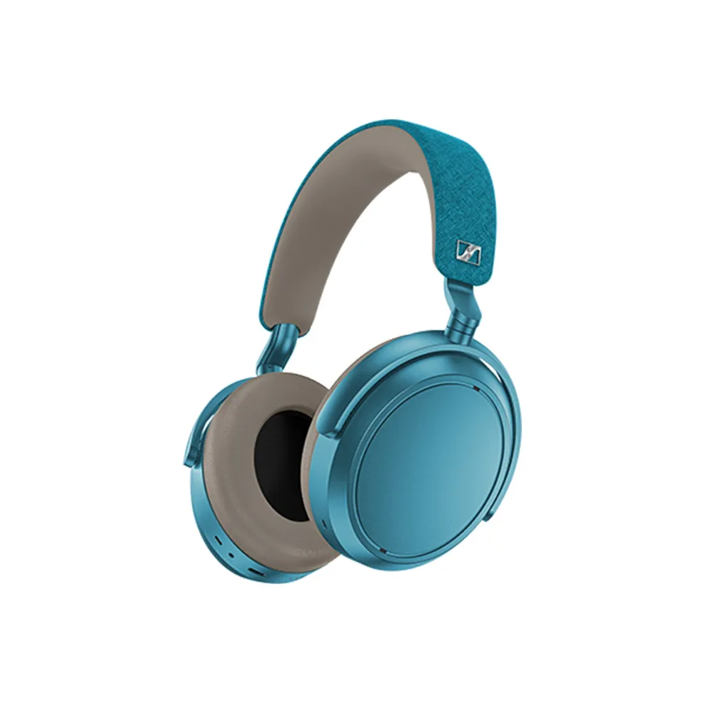 【SENNHEISER 森海塞爾】MOMENTUM 4 Wireless 主動降噪耳罩式藍牙耳機 湖水綠