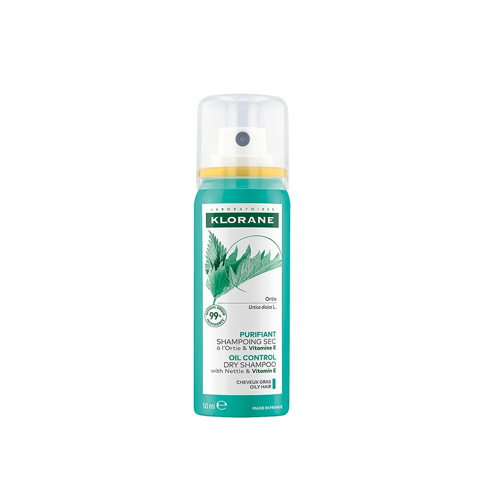 【KLORANE 蔻蘿蘭】官方直營 乾洗髮噴霧 50ml(根源控油)