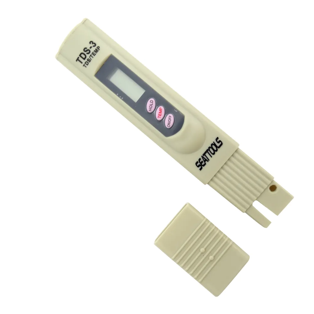 【職人工具】家用水質筆 自來水水質 水族箱 水溫 純水 RO水質檢驗儀(185-TDS3數位水質檢測儀 水質檢測筆)
