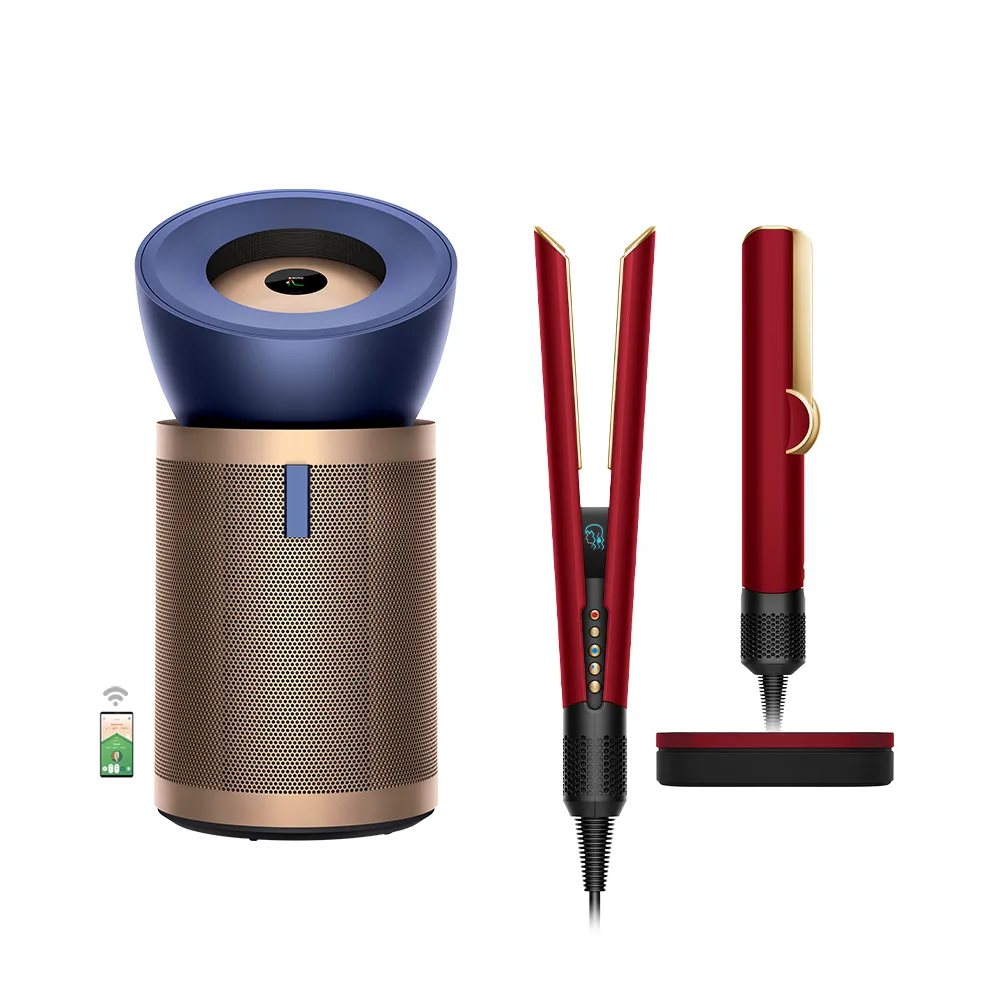 【dyson 戴森】BP04 Purifier Big+Quiet Formaldehyde 強效極靜甲醛偵測空氣清淨機(普魯士藍及金色) 超值組