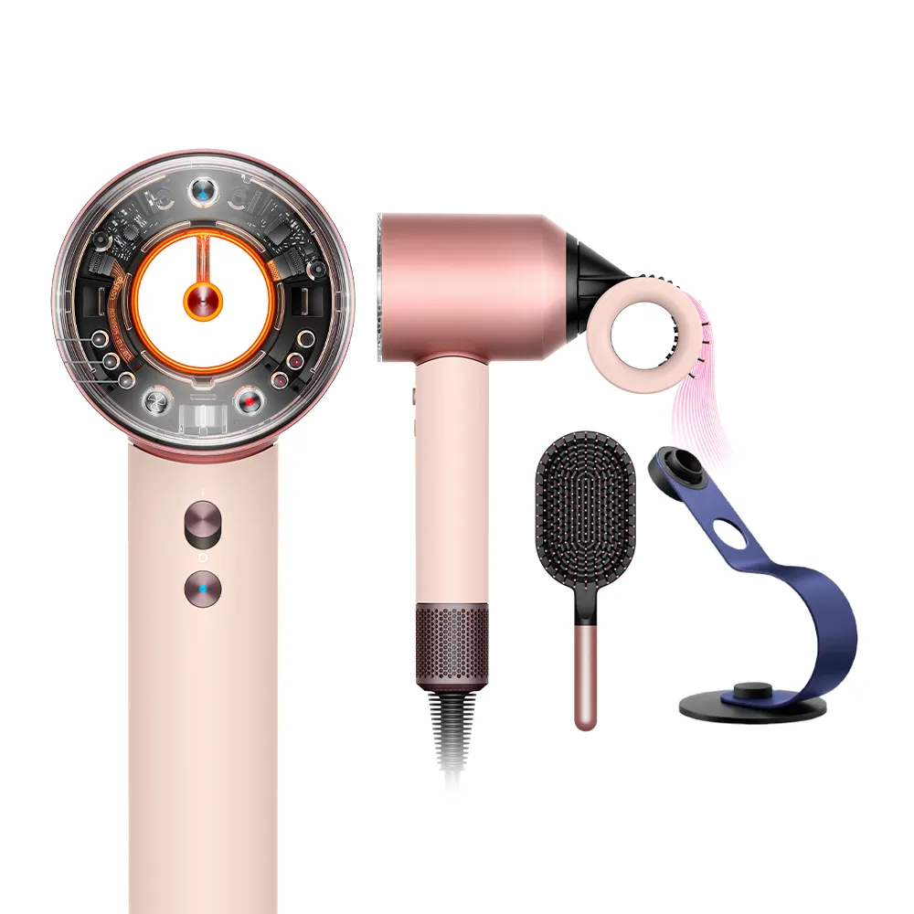 【dyson 戴森】HD16 Supersonic Nural™ 全新一代 吹風機 溫控 負離子(粉霧玫瑰)