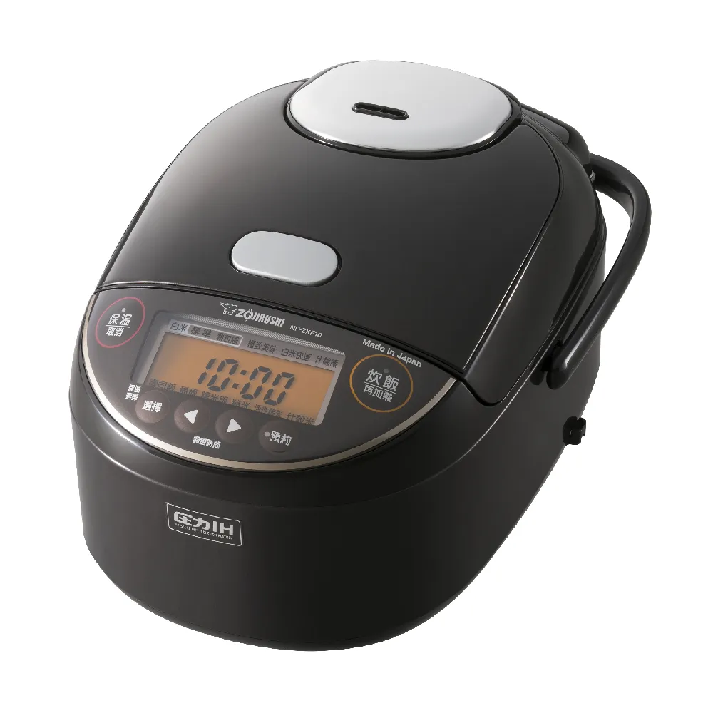 【ZOJIRUSHI 象印】*日本製* 6人份 多段式壓力IH電子鍋(NP-ZXF10)