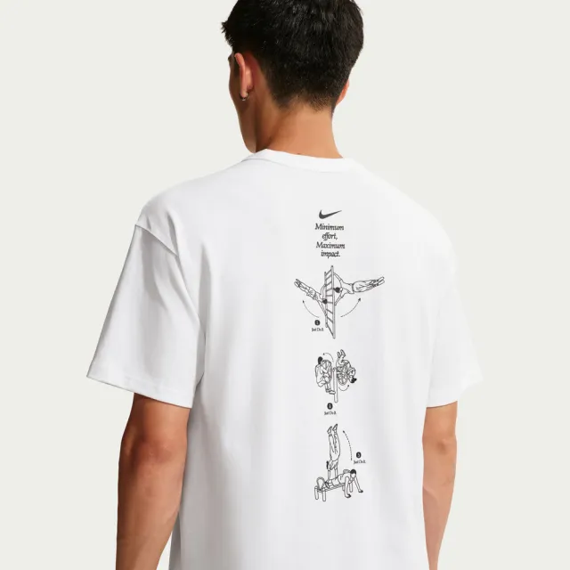 【NIKE 耐吉】短袖上衣 男 T恤 喬丹 寬鬆 AS M NSW GFX TEE 白 IW1194-100