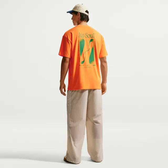 【NIKE 耐吉】短袖上衣 男 女 T恤 寬鬆 AS U NSW FAMILY REUNION TEE 橘 IW1200-840