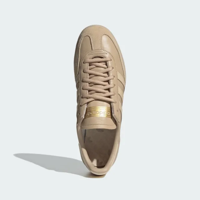 【adidas 愛迪達】Handball Spezial 男女 休閒鞋 復古 皮革 流行 米棕 奶茶(KJ1166)