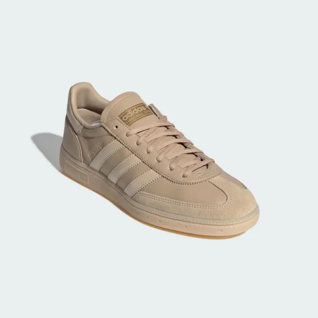 【adidas 愛迪達】Handball Spezial 男女 休閒鞋 復古 皮革 流行 米棕 奶茶(KJ1166)