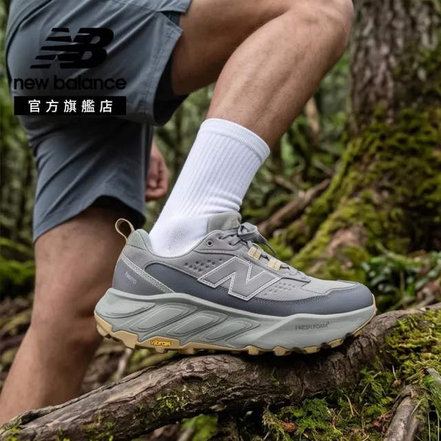 【NEW BALANCE】NB Fresh FoamX 越野鞋_MHIET7WC-2E_男性_灰綠色