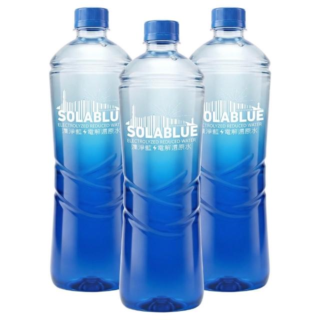 【SOLABLUE 潗淨藍】PH8.5 電解還原鹼性水 820mlx3箱(共60入 天然微礦 鹼性水 礦泉水 官方直營)