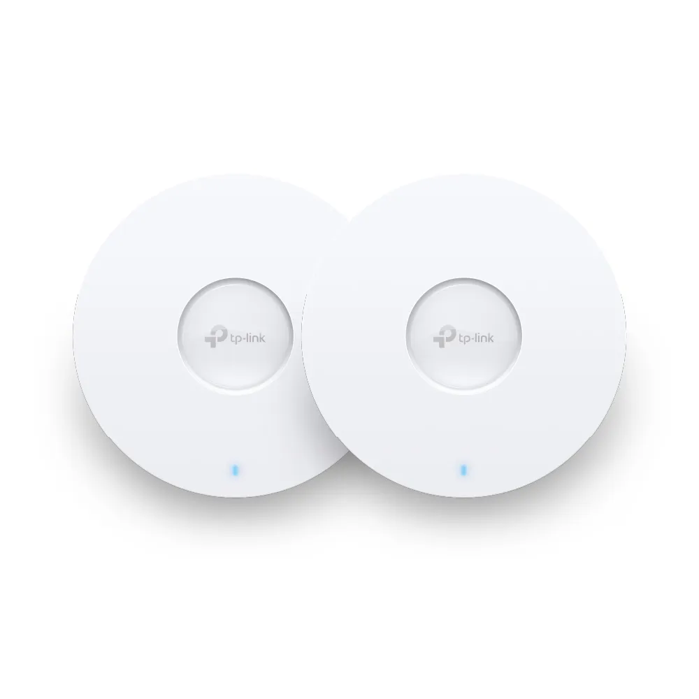 【TP-Link】(2入)EAP610 AX1800 無線雙頻 Multi-Gigabit 吸頂式基地台 路由器/分享器