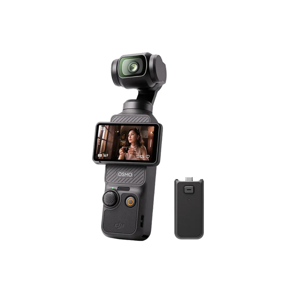 【DJI】Osmo Pocket 3續航手柄組+1年版Care 手持口袋攝影機/相機 ｜1英吋CMOS｜2英吋旋轉屏(聯強國際貨)