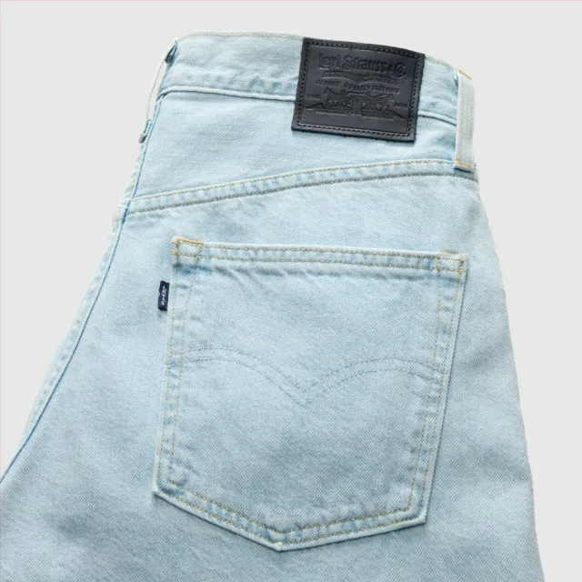 【LEVIS】BLUETAB™ Drop Barrel繭型低腰牛仔寬褲 / 日本面料 女生牛仔褲 人氣新品 003J4-0007