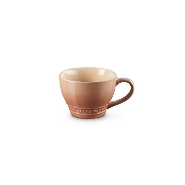 【Le Creuset】瓷器卡布奇諾杯 400ml(卡布奇諾)