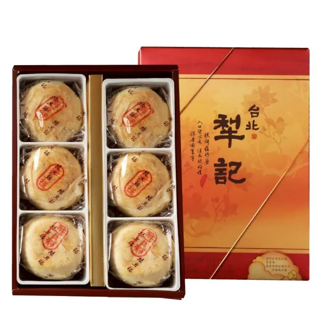 【台北犁記】綠豆椪限定禮盒x8盒(滷肉綠豆椪6顆/盒)_年菜 年節禮盒