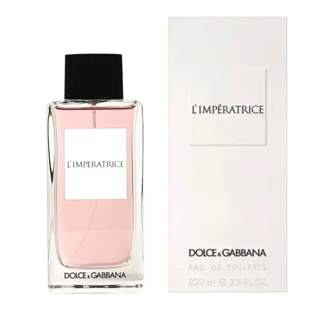 【DOLCE&GABBANA 杜嘉班納】D&G LIMPERATRICE 卓絕群倫王后淡香水(3號王后) 100ml(專櫃公司貨)