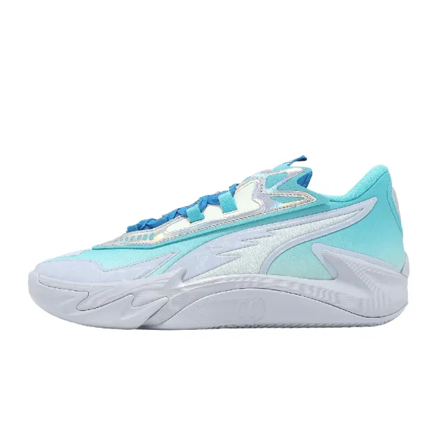 【PUMA】籃球鞋 Scoot Zeros II Crystal 男鞋 藍 氮氣中底 312226-01
