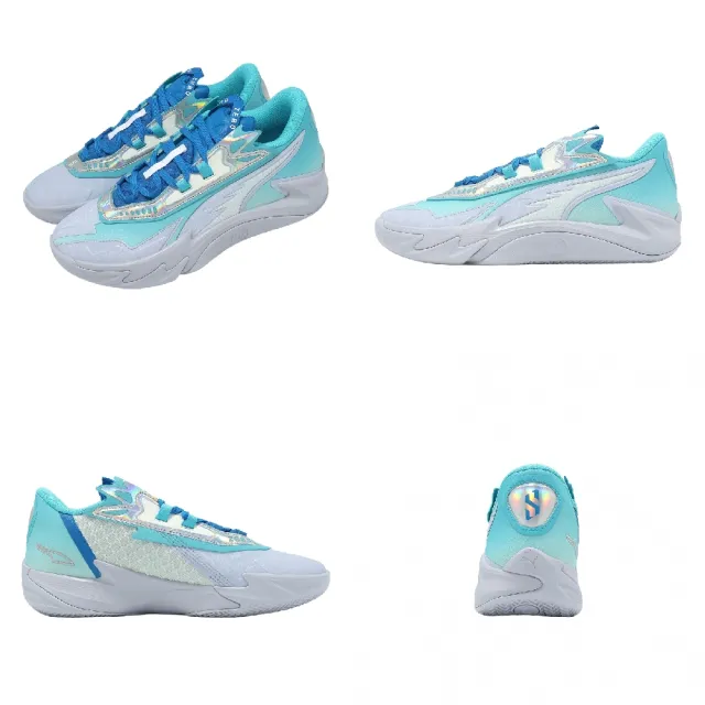 【PUMA】籃球鞋 Scoot Zeros II Crystal 男鞋 藍 氮氣中底 312226-01