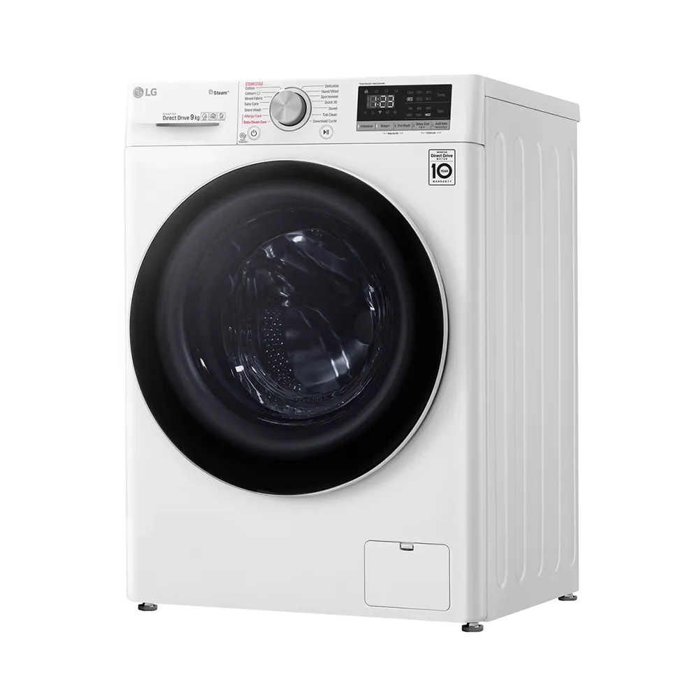 【LG 樂金】家電快配9公斤◆WiFi蒸氣洗脫烘變頻滾筒洗衣機(WD-S90VDW)