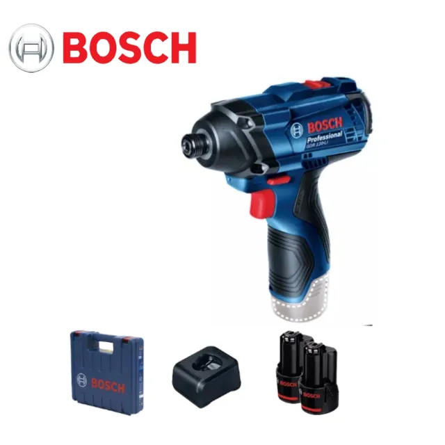 【BOSCH 博世】GDR 120-li 12V 2.0 衝擊 起子機 電鑽(GDR 120-Li 2.0*2電池版)