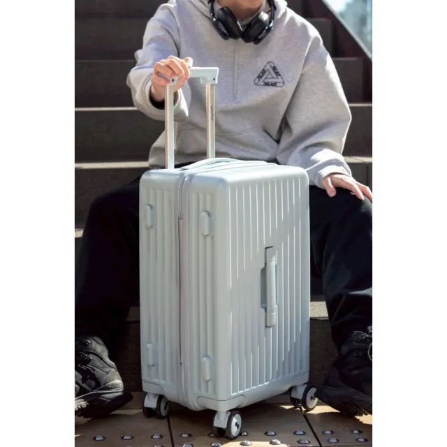 【JetPal 捷伴】20吋胖胖箱 行李箱(多功能 拉鍊款 靜音輪 防爆 旅行箱) 日本國際品牌JTA728