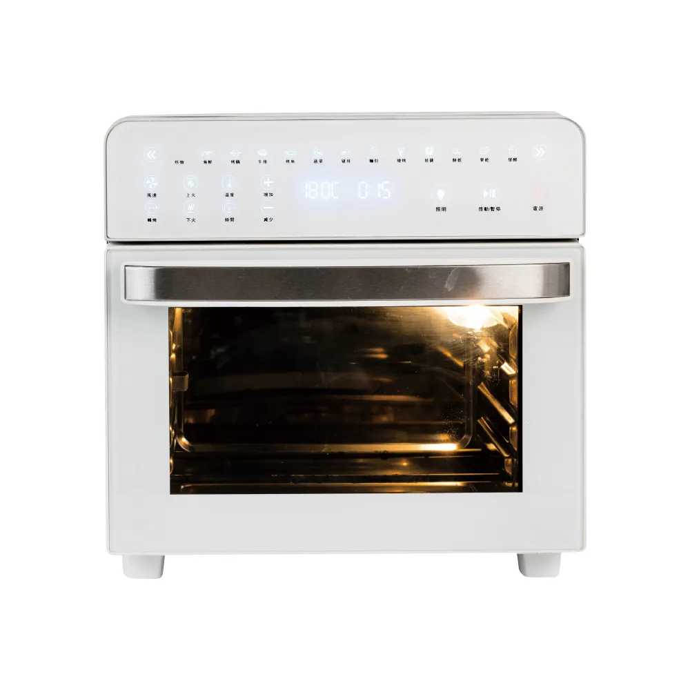 【SANSUI 山水】15L旋風溫控智能氣炸烤箱 全配組 (SAF-588)氣炸鍋/吐司機/果乾機/大容量/安全斷電/父親節