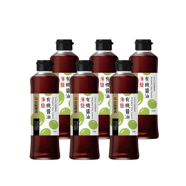 萬家香獨家台美雙認證薄鹽有機醬油組