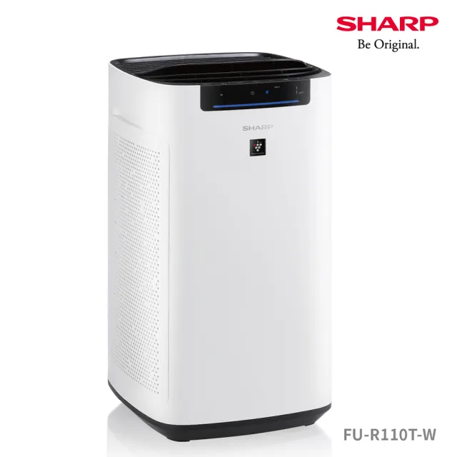 【SHARP 夏普】超淨領域Max 高效除甲醛PCI自動除菌空氣清淨機(FU-R110T-W)