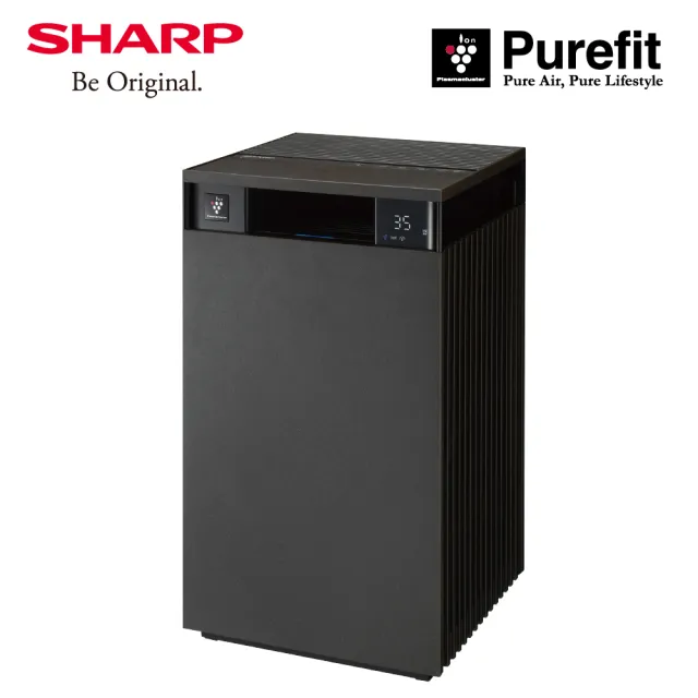 【SHARP 夏普】27坪Purefit PCI自動除菌  空氣清淨機 檀木黑(FP-S90T-H)