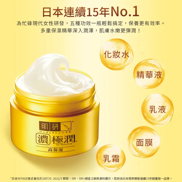 【肌研】官方直營 極潤完美高保濕多效凝露100g 2入(限量販售)