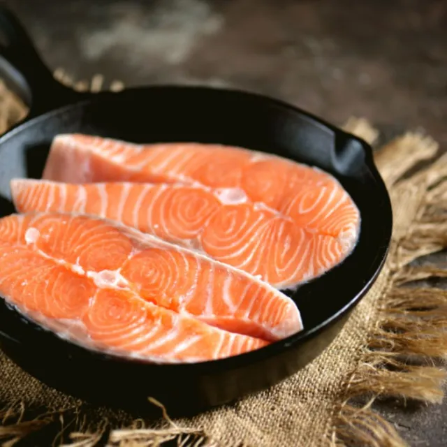 【黑貓嚴選】《里洋》鮭魚切片22片(280g±20%/片；包冰率約25%)