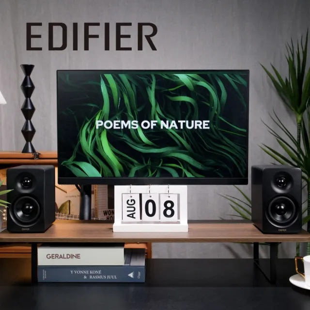 【EDIFIER】M60 2.0藍牙喇叭（電腦喇叭｜LDAC高音質解碼｜Hi-Res雙音質認證｜藍牙音箱｜專屬APP)