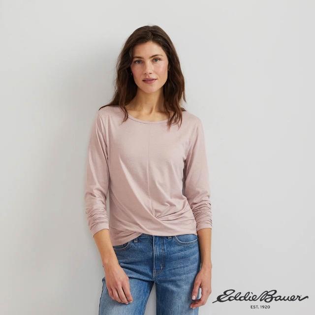 【Eddie Bauer】女性長袖涼感彈性機能上衣 任選 21650970
