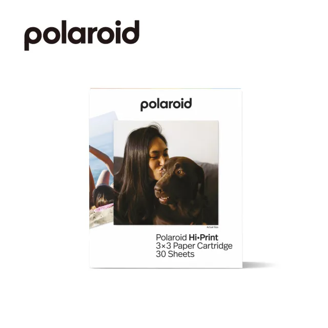 【Polaroid 寶麗來】Polaroid手機相片印表機 3x3 紙匣 30入(DHP3)