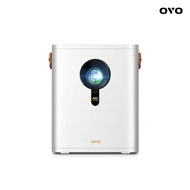 【OVO】4K無框電視 UHD智慧投影機(K9 極光白 2380高流明/可K歌/極速對焦)