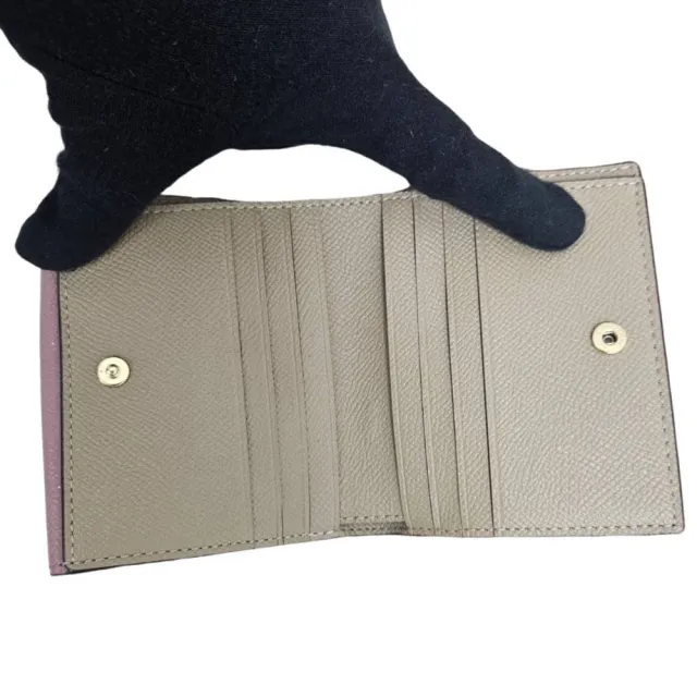 【COACH】Morgan 方形馬車LOGO金屬釦飾零錢袋皮革短夾禮盒組