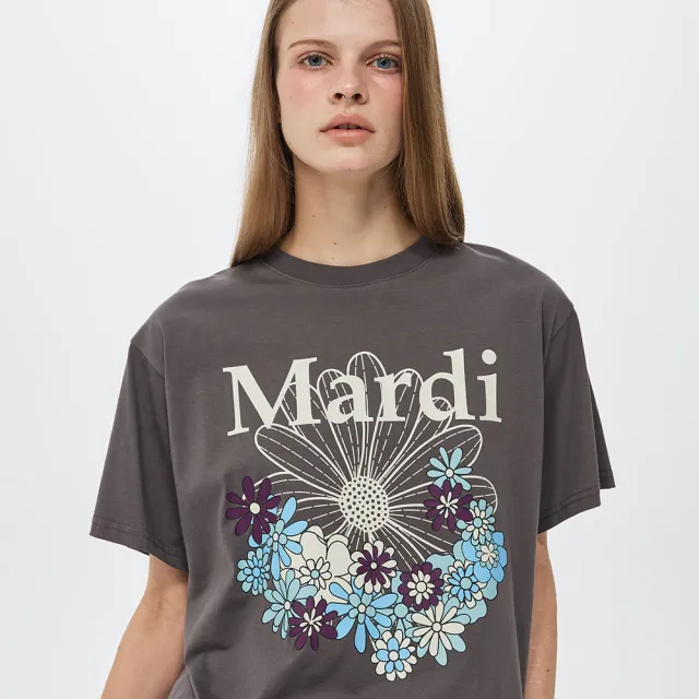 【MARDI MERCREDI】印花短TEE 經典小雛菊 繽紛花園 TSHIRT FLOWERMARDI JARDIN VVD