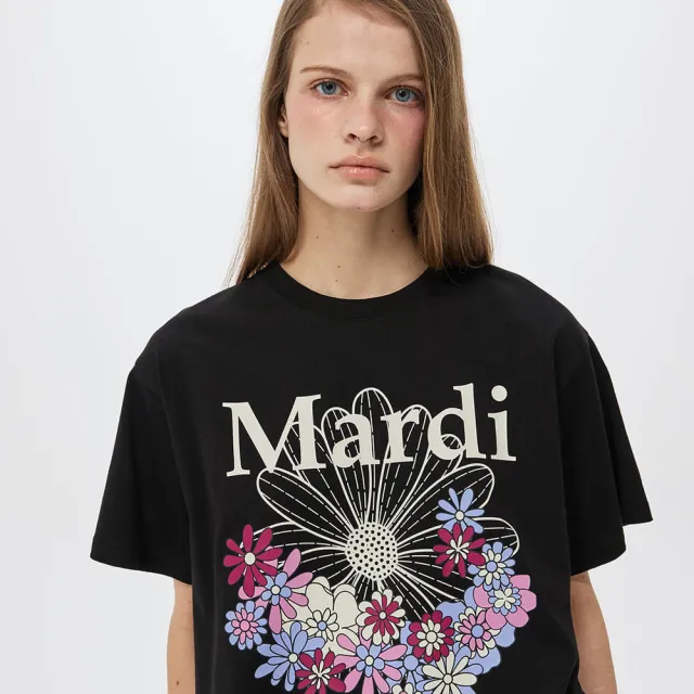 【MARDI MERCREDI】印花短TEE 經典小雛菊 繽紛花園 TSHIRT FLOWERMARDI JARDIN VVD