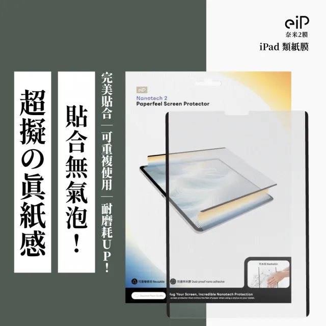 【eiP】iPad週邊超值組★ Hyperkeys 智定義 iPad 鍵盤+日本奈米2膜 iPad類紙膜(適用 iPad11 A16/Air/Pro)