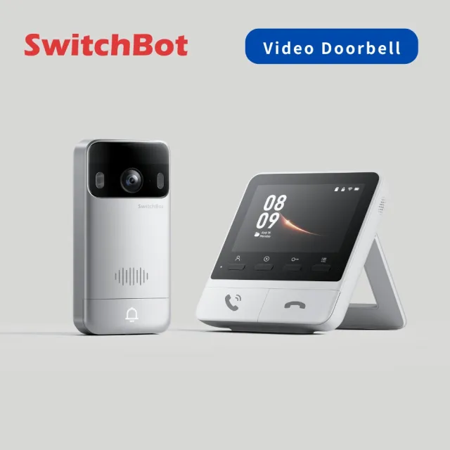 【SwitchBot】Smart Video Doorbell 2K 智慧視訊門鈴
