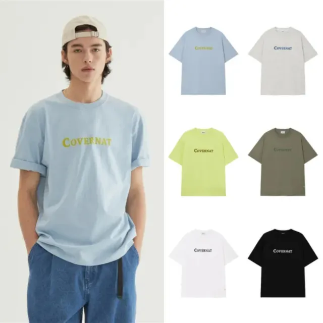 【COVERNAT】官方旗艦館 Logo涼感棉短袖T恤(多款任選)