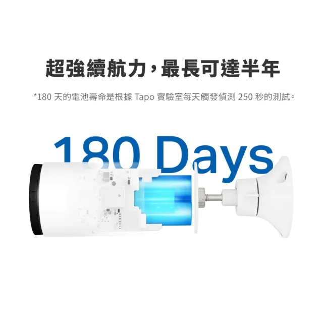 【TP-Link】Tapo C410/C411 2K 300萬畫素 電池機 室內/戶外智慧無線網路攝影機 監視器 IP CAM(全彩夜視)