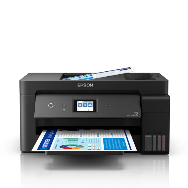 【EPSON】官方直營 搭2組T03Y原廠1黑3彩墨水★L14150 A3+高速雙網WiFi智慧遙控連供複合機