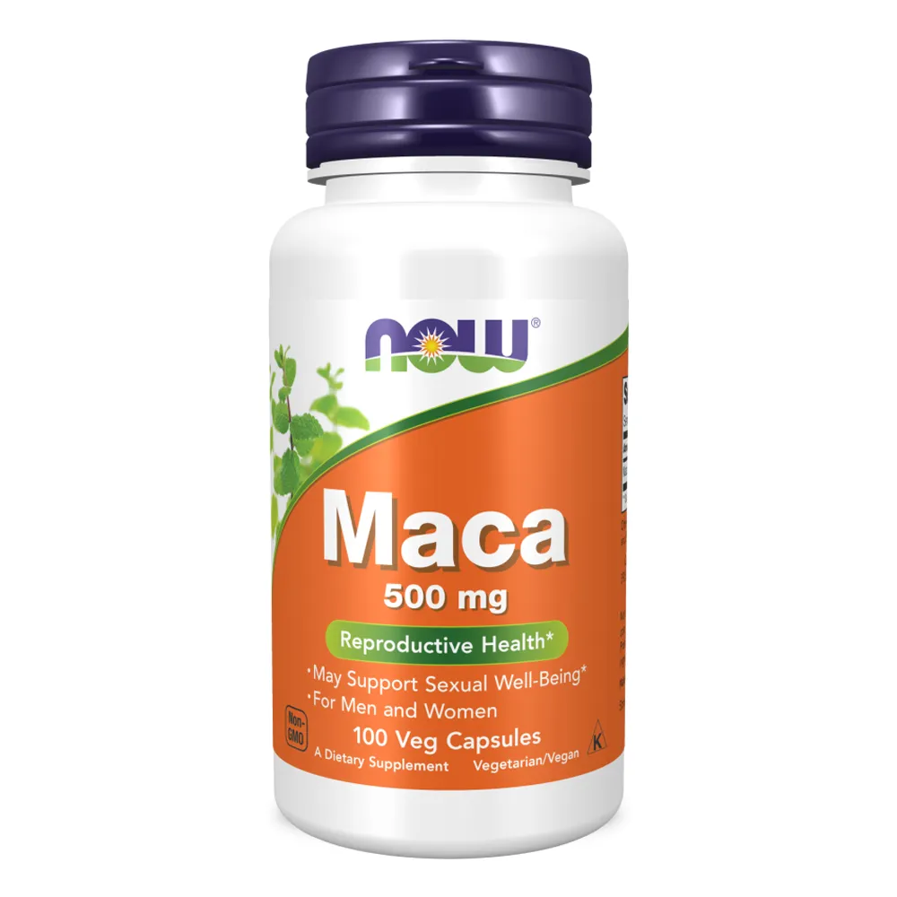 【NOW Foods】MACA瑪卡膠囊x3瓶(100顆/瓶)
