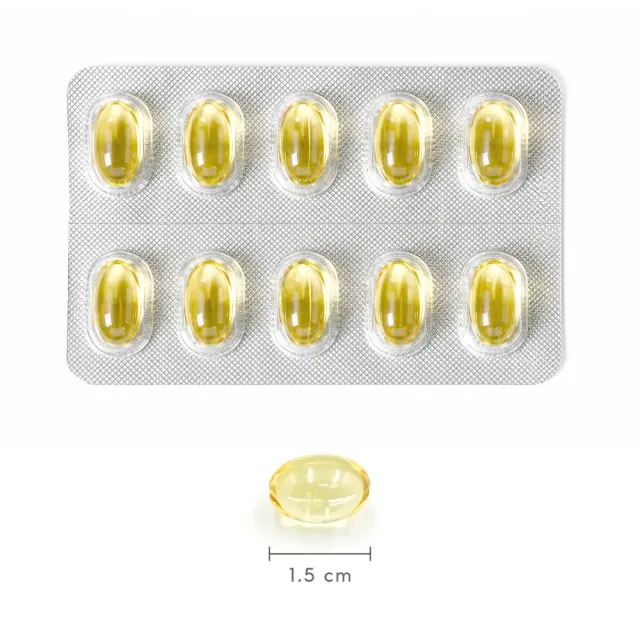 【大研生醫】德國頂級魚油(60粒/盒) x2入.PTP片包裝.陳美鳳代言
