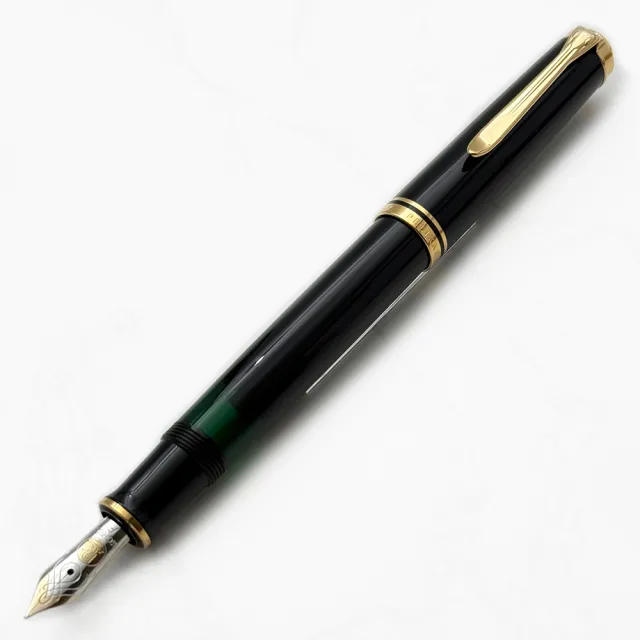【Pelikan】百利金 M600 黑色鋼筆(送原廠4001大瓶裝墨水)